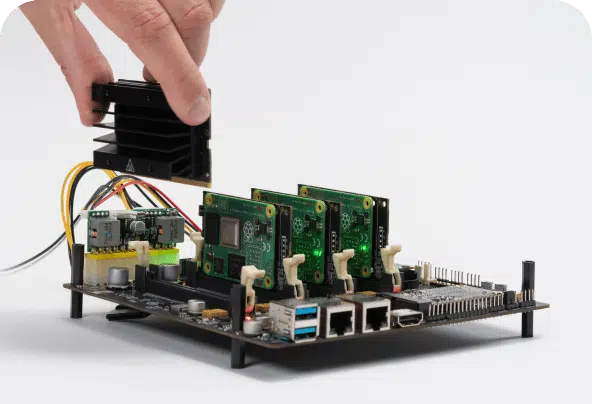 Turing Pi - Buy Cluster on a mini ITX board with Raspberry Pi
